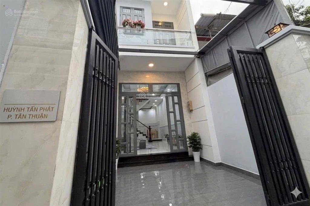 Nhà mới 56m huỳnh tấn phát hẻm 308 không quy hoạch q7