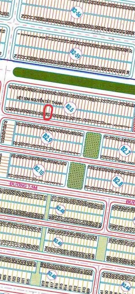 Mình chính chủ cần bán lô đất đẹp đấu lưng mặt tiền nguyễn tất thành nối dài, p. hòa hiệp nam.