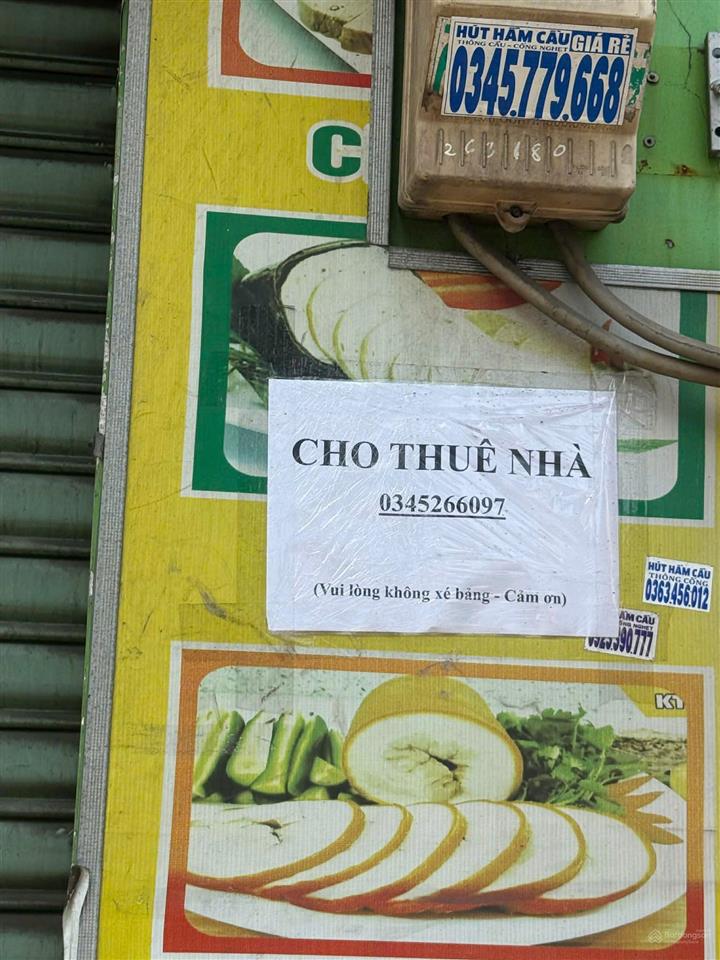Chính chủ cho thuê nhà mặt tiền đường lê đức thọ (phường an hội đông  gò vấp, tp hồ chí minh)