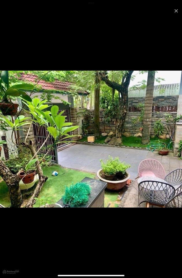 Biệt thự sân vườn đẳng cấp trung tâm hải châu diện tích gần 220m, mặt tiền 9m hiếm có
