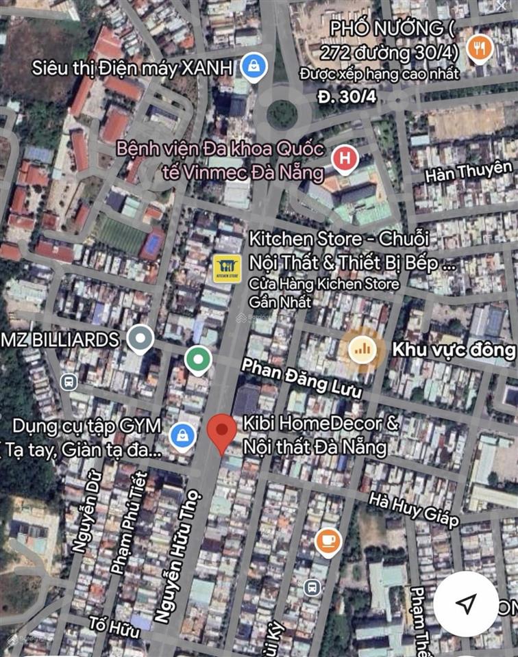 Siêu phẩm mặt tiền nguyễn hữu thọ khuê trung diện tích 250m ngang 10m cực hiếm vị trí