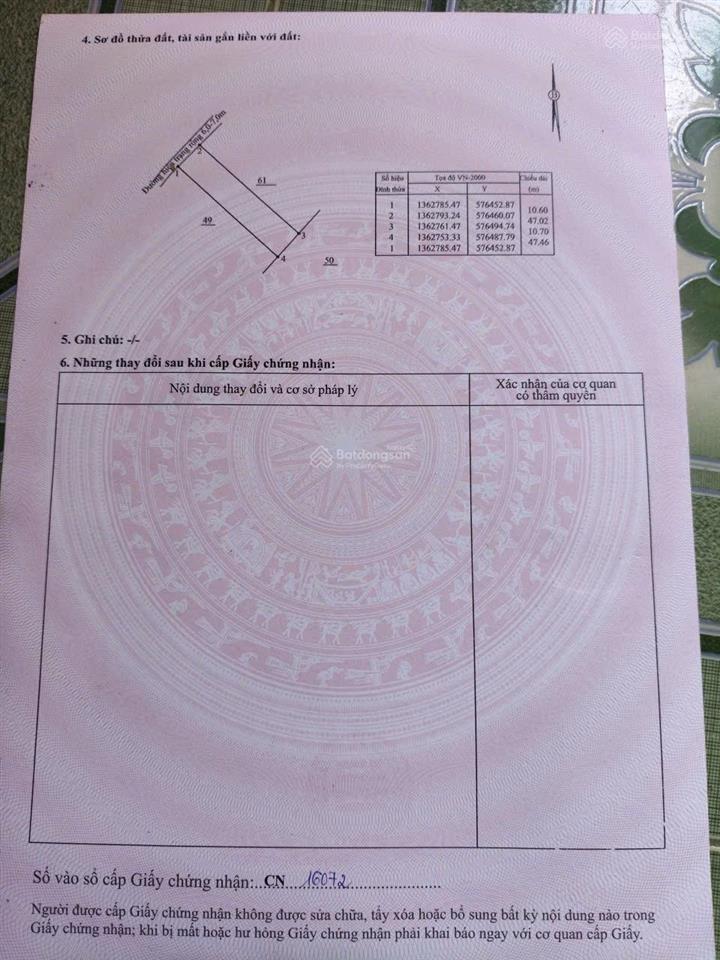 Bán đất tại xã diên lâm, 225 triệu, 500m2, pháp lý đầy đủ