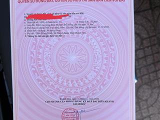 Bán lô đất dt 135,9 mv cách đường võ nguyên giáp 300m