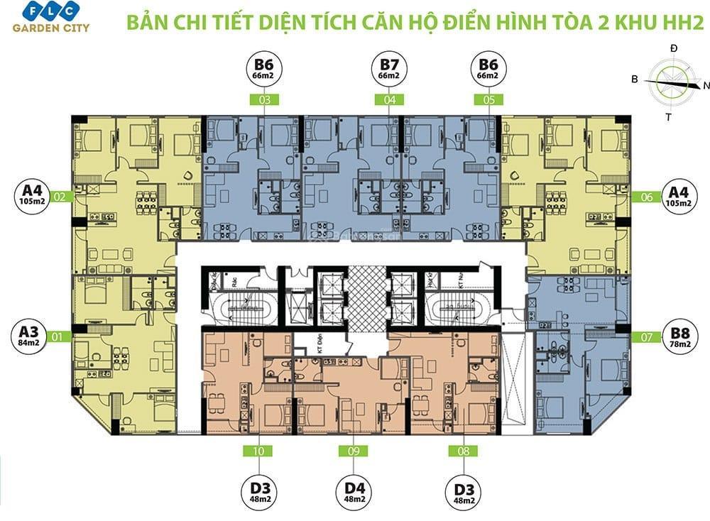 Bán căn hộ chính chủ flc đại mỗ