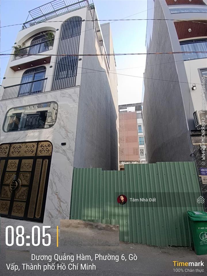 Hàng thơm chính chủ! bán đất 496/ dương quảng hàm (4x15,5m) + xây dựng cao tầng  0933 523 ***