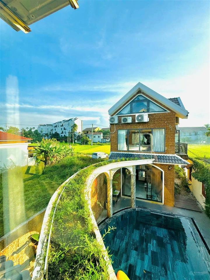 Villa view lúa siêu đẹp hội an