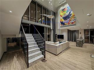 Cho thuê duplex tilia residences empire city 4pn 203.67m² thang máy riêng full nội thất cao cấp