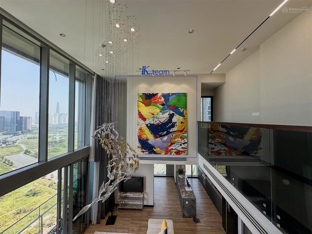Cho thuê duplex tilia residences empire city 4pn 203.67m² thang máy riêng full nội thất cao cấp