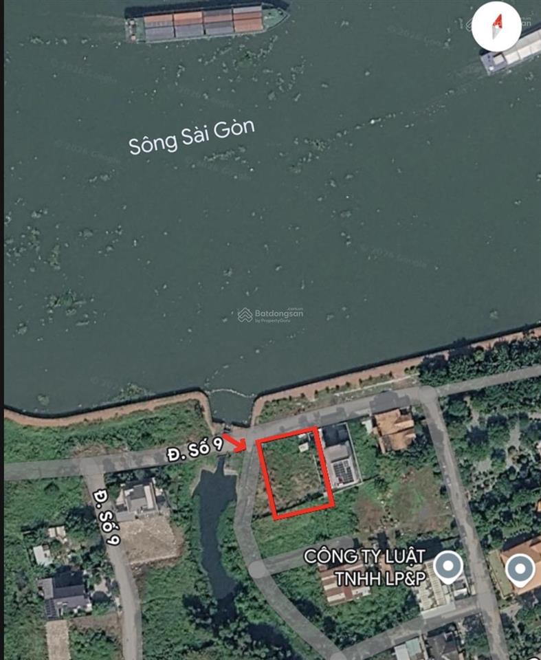 Đất view sông sài gòn  ql13  dt 15x30m  42 tỷ