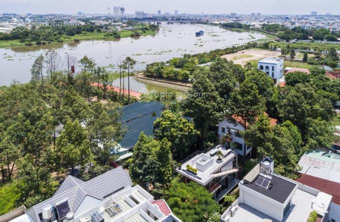 Đất view sông sài gòn  ql13  dt 15x30m  42 tỷ