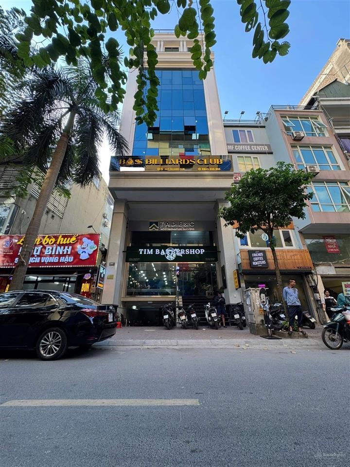Building mặt phố hoàng hoa thám  hà đông 86m2x8t, mt 6m, 43.5 tỷ tương lai 2 mp, có hầm kinh doanh