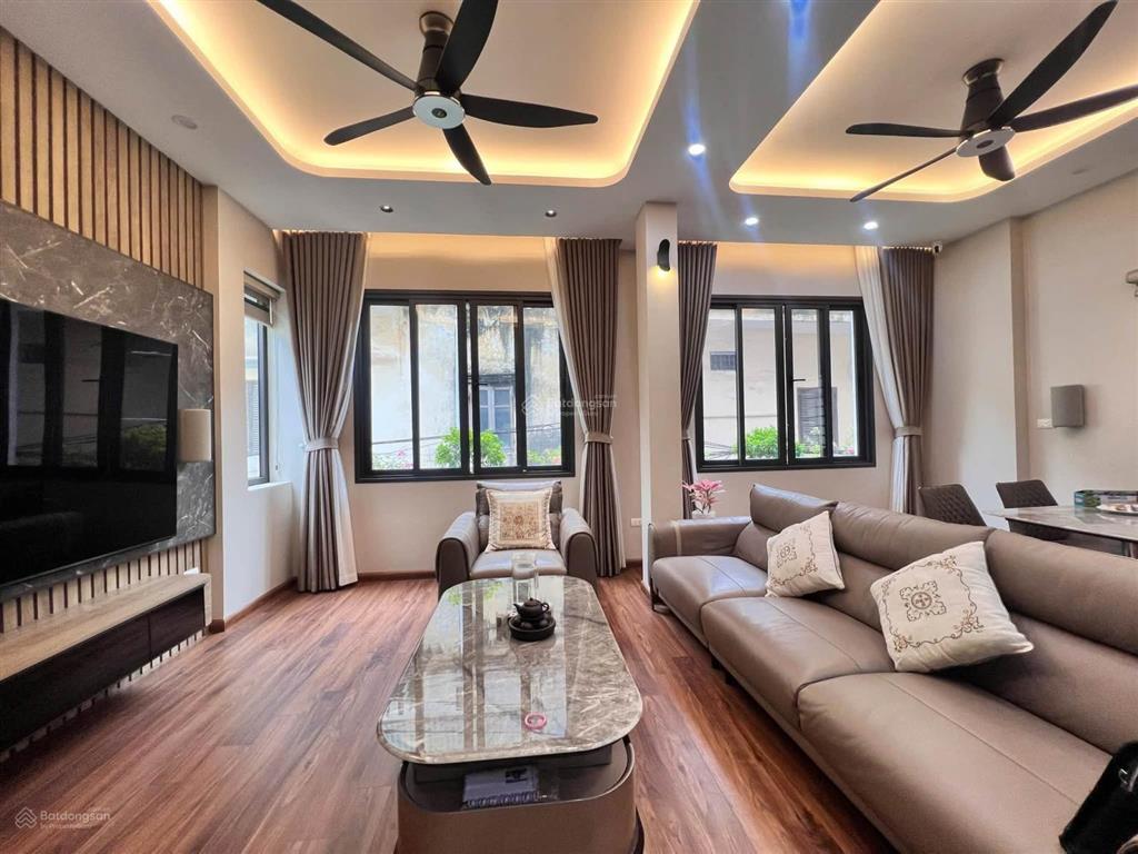 Nhà mới ở ngay phan đình giót 55m2 x 7t, thang máy, mt khủng 6.7m, phân lô ô tô tránh 20 tỷ