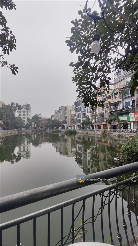 Trần duy hưng trung hoà. 52m2 6 tầng.ngõ thông cạnh hồ, 10m ra phố . thang máy. giá 16,x tỷ