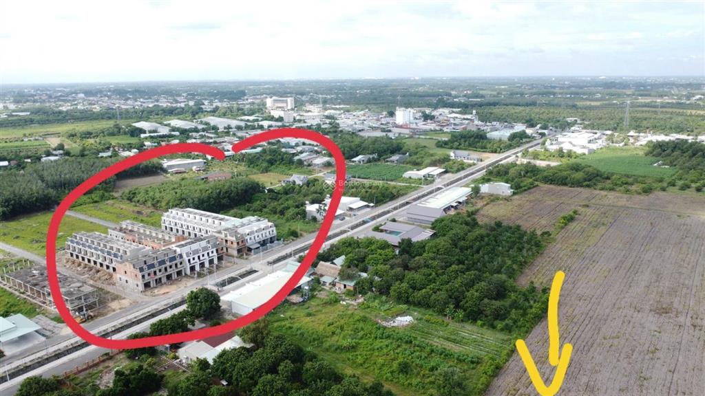 Đất thổ cư ngay kcn phước đông. 8m ngang. 620tr hết đất