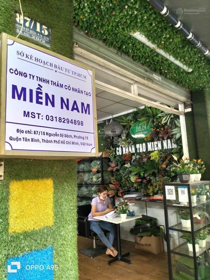 Cho thuê nhà mặt tiền gần chợ tân trụ & gần công viên