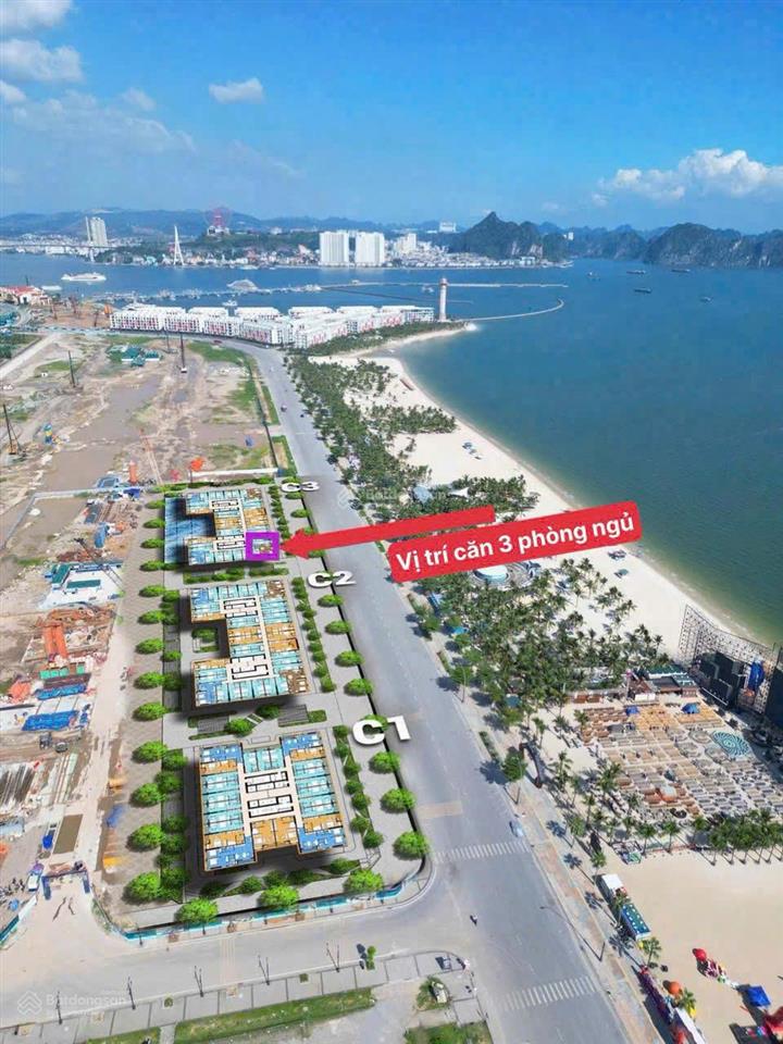 Bán căn 3pn sun centro town hạ long tòa c3 tầng cao view vịnh triệu đô