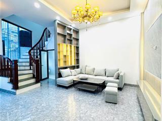 Hiếm! nhà đẹp đàm quang trung 5 tầng full nội thất ngõ nông  30 m ra mặt phố chính 6.2 tỷ
