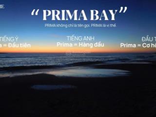 Căn stu view biển giá chỉ 1,45 tỷ dự án prima bay đầu đường hoàng quốc việt