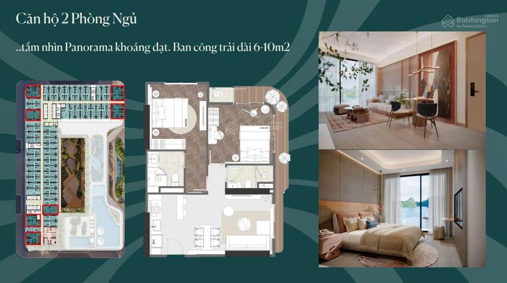 Căn stu view biển giá chỉ 1,45 tỷ dự án prima bay đầu đường hoàng quốc việt