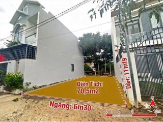Bán đất tại phú lộc tây 2, diên khánh, 1,2 tỷ, 70,5m2