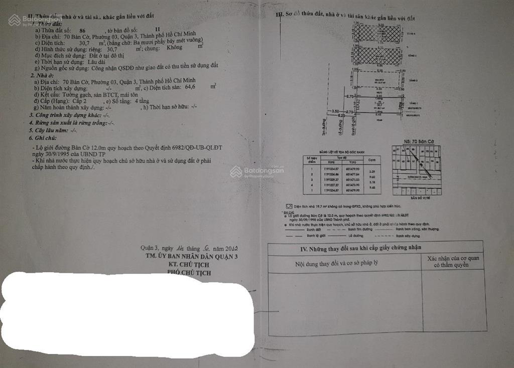 Bán nhà mặt tiền đường bàn cờ quận 3 (làm việc trực tiếp chính chủ  miễn trung gian )