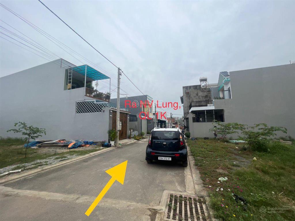 Bán đất thổ cư mặt tiền đường nhựa  kdc thiên niên kỷ hóa an