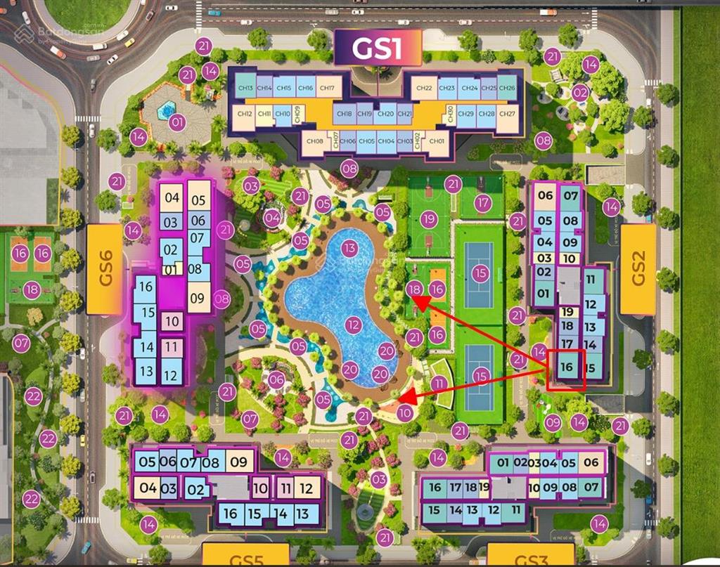 Chủ bán gấp căn 2n+ 64m2 giá 3.5 tỷ tòa gs2 vinhomes smart city