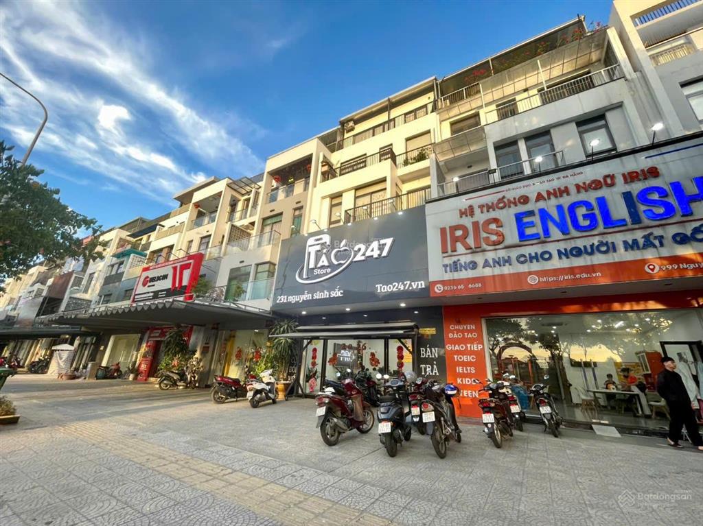 Bán nhanh nhà shophouse 2 mặt tiền, nguyễn sinh sắc,   q. liên chiểu, đà nẵng