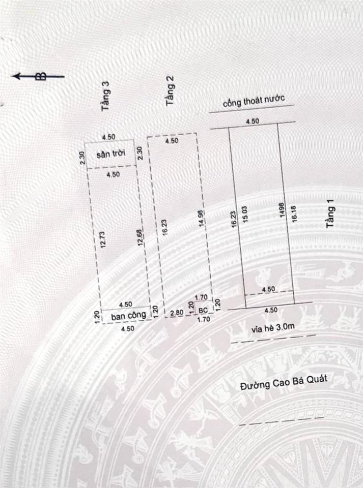 Bán căn nhà 3 tầng đẹp nhất cao bá quát  view cầu rồng  cầu tình yêu  tt phố du lịch đà nẵng