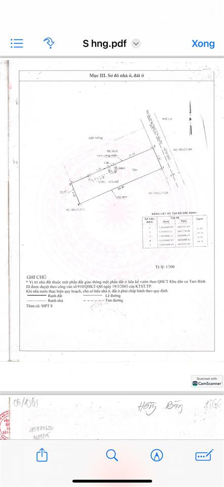 Bán nhà nát ( hiện trạng là miếng đất ) 6x24,3 hai mặt tiền hẻm đường ngô chí quốc, p. tam bình,