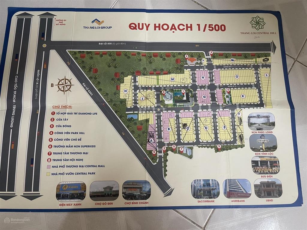 Sở hữu ngay nền đẹp thắng lợi central hill  sổ hồng trong tay  sống chuẩn compound