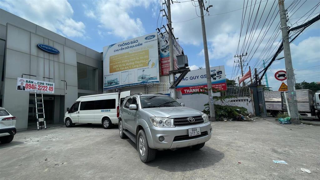 Cho thuê  bán mặt bằng mt quốc lộ 1a  bến lức  long an