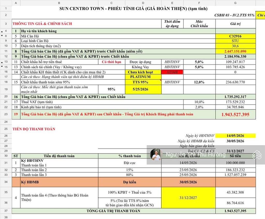 Hàng hiếm sun hạ long full giá 1,943 tỷ/ căn view mặt biển, full nội thất!!
 e 0973 551 ***