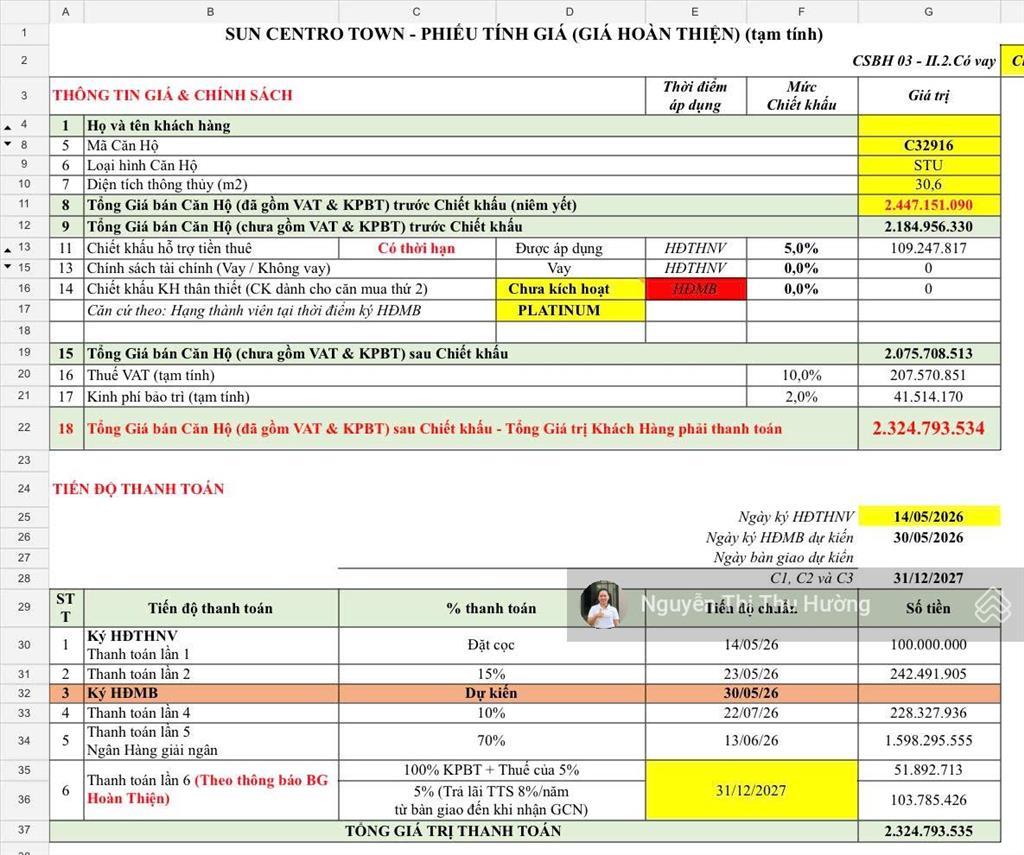 Hàng hiếm sun hạ long full giá 1,943 tỷ/ căn view mặt biển, full nội thất!!
 e 0973 551 ***