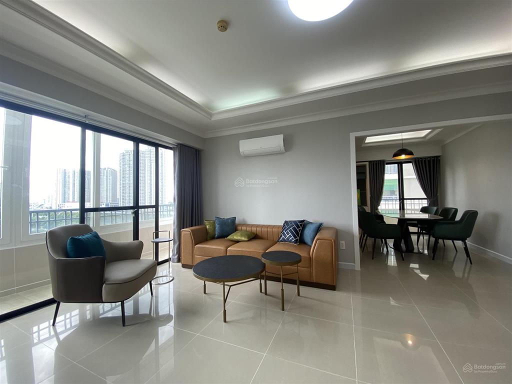Thuê căn góc cantavil ap q2 (120m2, 2pn, full giá 20 tr/th) tttm sát bên, ban công hướng đông, nam