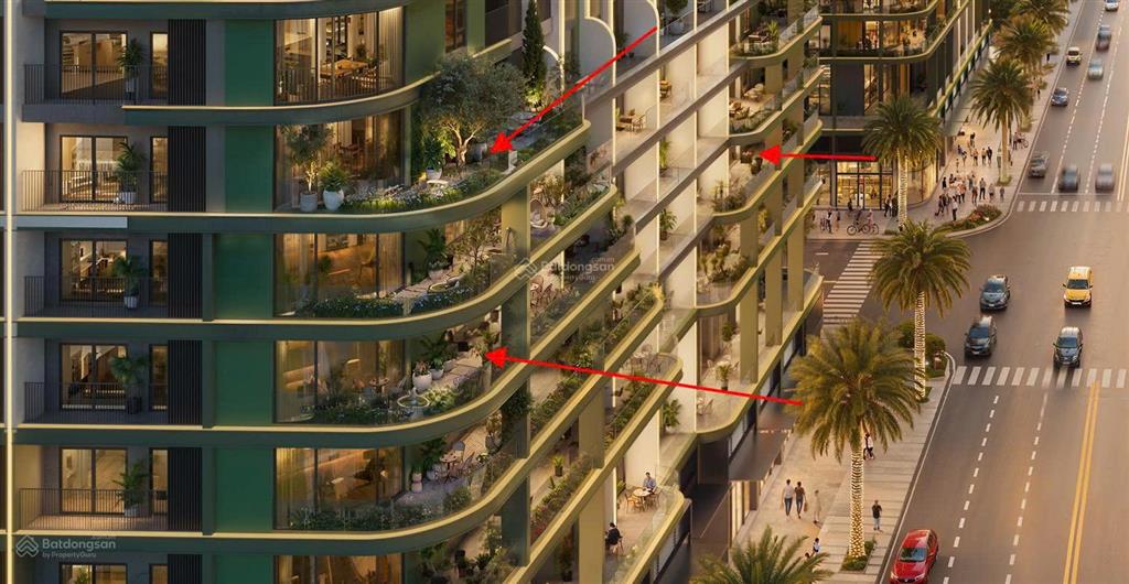 Sở hữu ngay căn 3 phòng ngủ + sân vườn 123m giá 6,33 tỷ tại fours tower đà nẵng