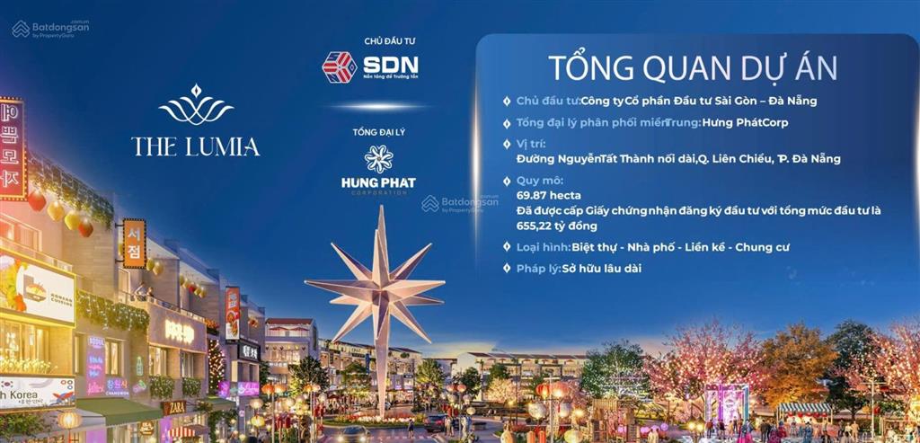 Nhà liền kề 100m² với 5.9 tỷ tại dự án lumia liên chiểu đà nẵng