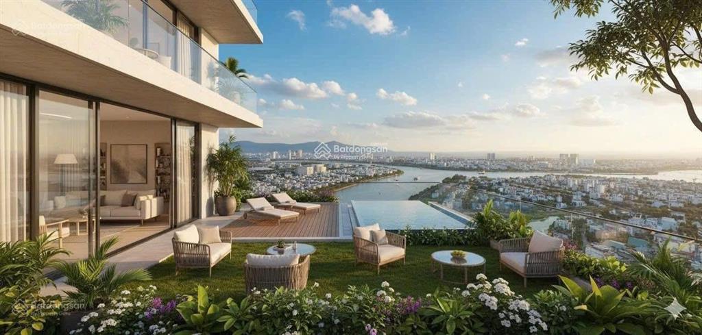 Căn hộ sân vườn trung tâm hòa xuân view pháo hoa đẳng cấp chỉ từ 58 triệu/m2