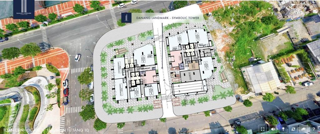 Căn hộ 2 phòng ngủ tòa phoenix đà nẵng landmark tower, giá chỉ nhỉnh 12,x tỷ