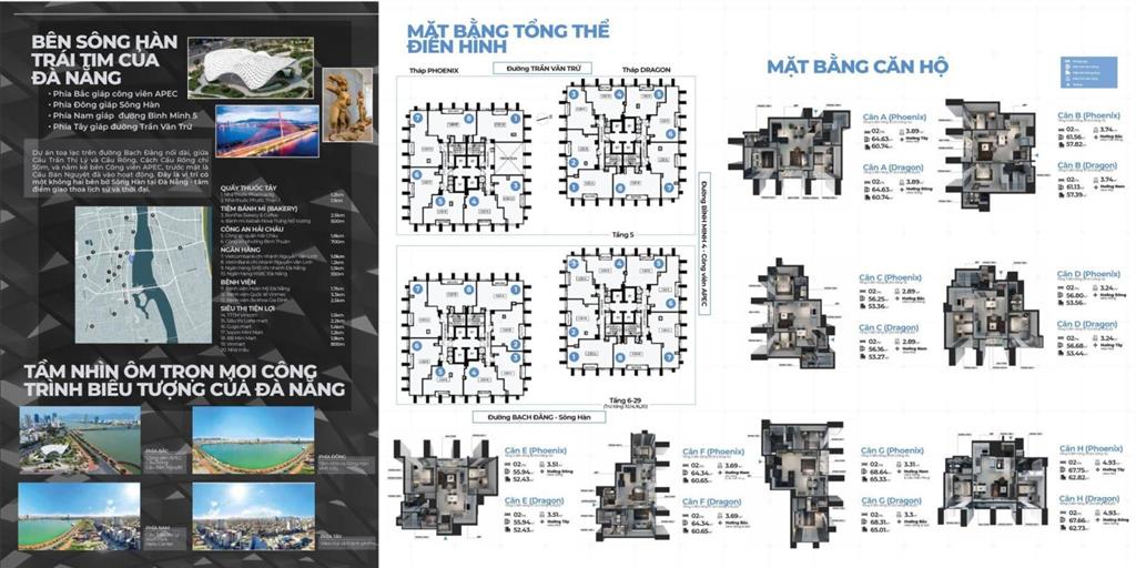 Căn hộ 2 phòng ngủ tòa phoenix đà nẵng landmark tower, giá chỉ nhỉnh 12,x tỷ