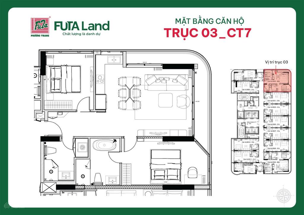 Căn hộ cao cấp 2 phòng ngủ times square đà nẵng đối diện bãi tắm mỹ khê