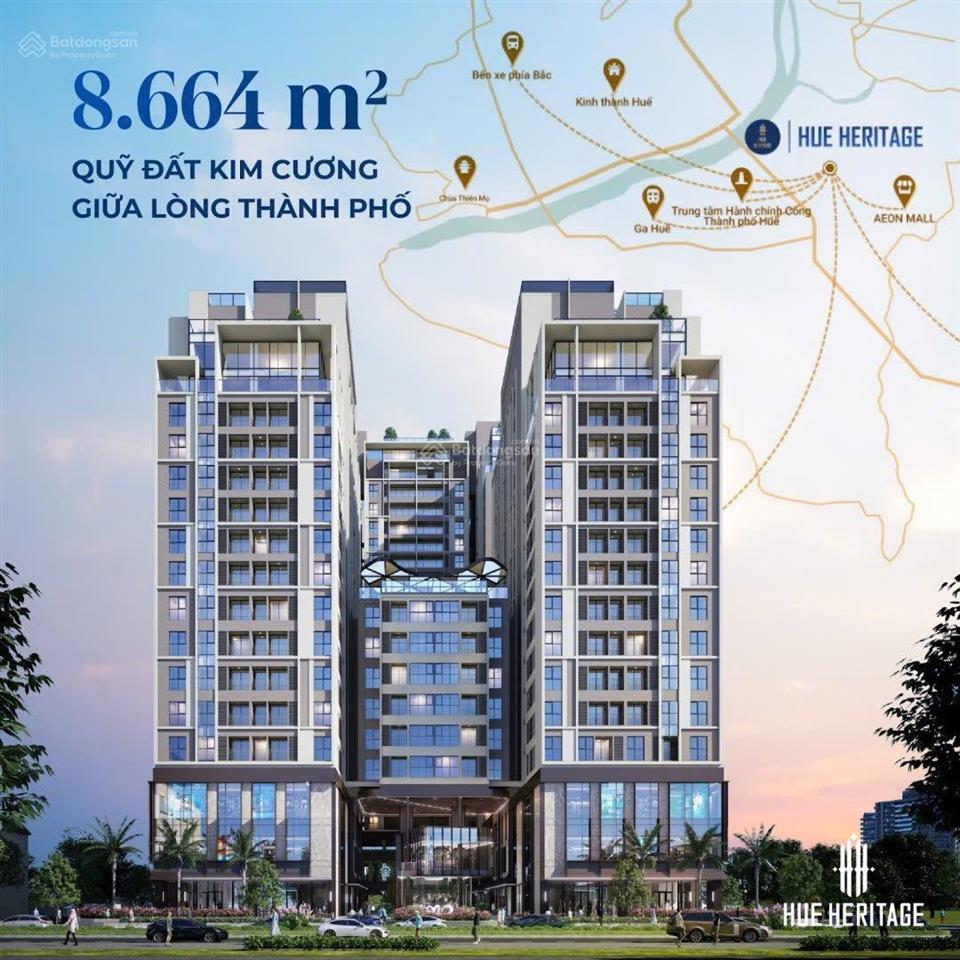 Căn góc hue heritage tầng thấp dễ di chuyển, xem ngay để nhận ưu đãi chiết khấu cao lên đến 13,5%