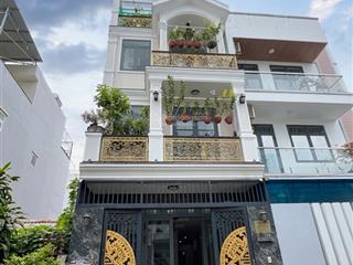 Nhà mới 3 tầng, 75m2, ngang 5m, 4pn, xe hơi trong nhà. khu phố man thiện. chỉ 10 tỷ thương lượng.