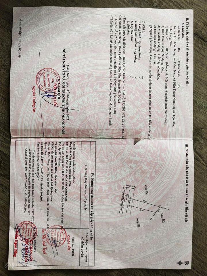 Đất ở hoàn toàn  p. an thắng, tp đà nẵng. 5 phút ra siêu thị go! điện bàn, trạm thu phí điện bàn.