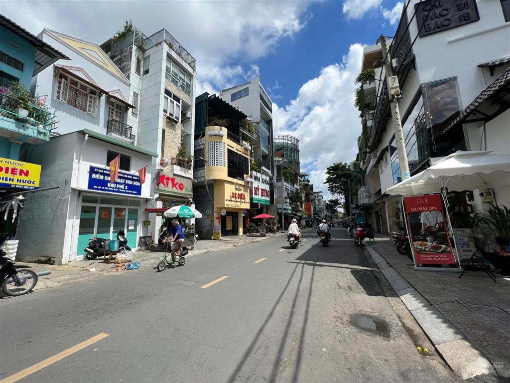 186m2 mặt tiền trần nhật duật, tân định  chỉ 69 tỷ  khuôn đất ngang 6,8 mét + hẻm hông + nở hậu
