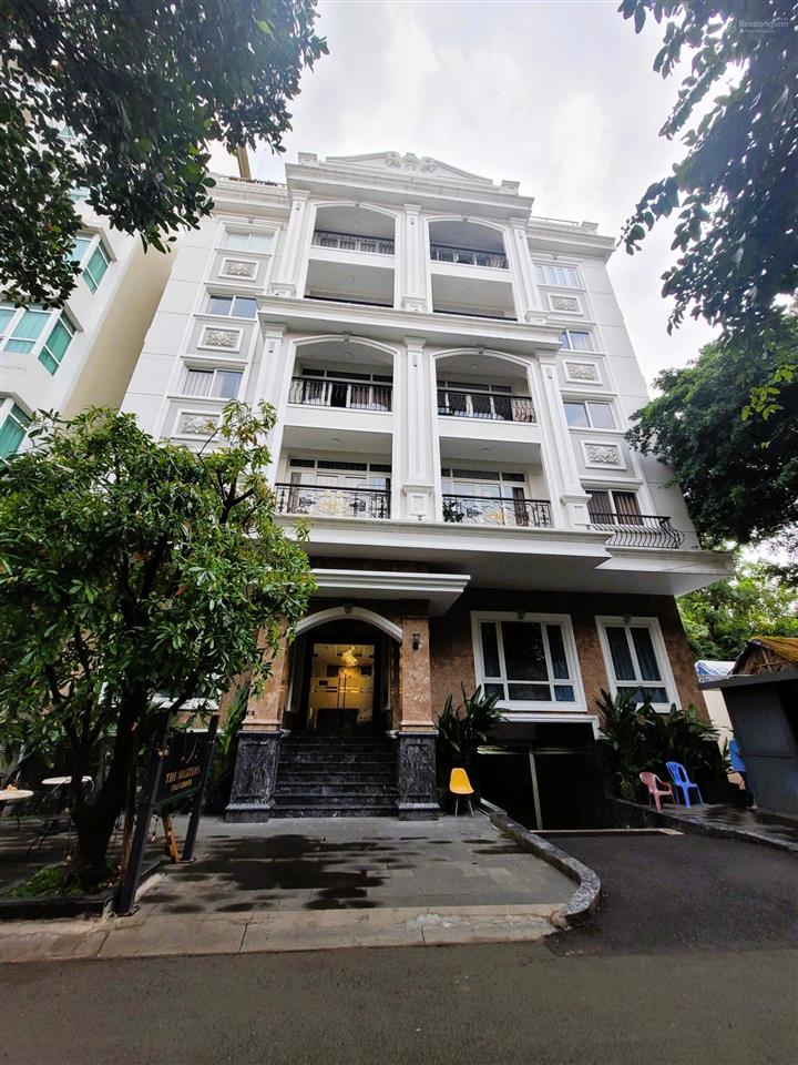 Khan hiếm tòa chdv lõi thảo điền building hầm + 6 tầng dòng tiền 400 tr/tháng chốt hạ 150 tỷ