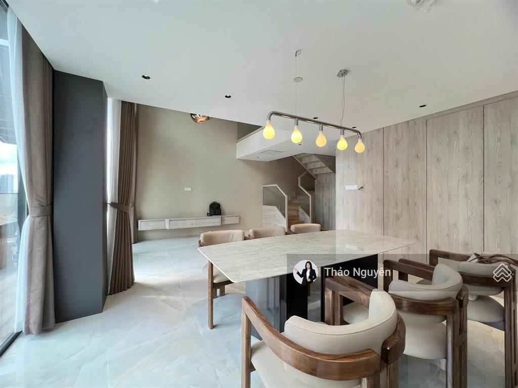 The opera residence metropole thủ thiêm | cho thuê căn loft sân vườn 2 phòng ngủ nội thất mới