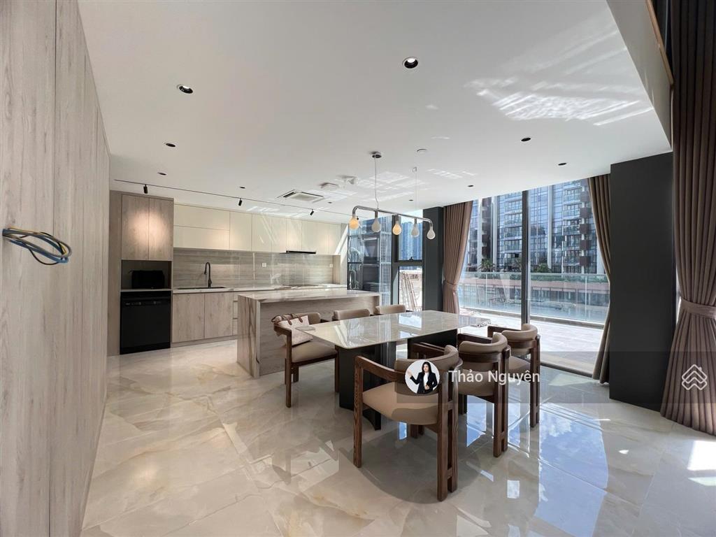The opera residence metropole thủ thiêm | cho thuê căn loft sân vườn 2 phòng ngủ nội thất mới