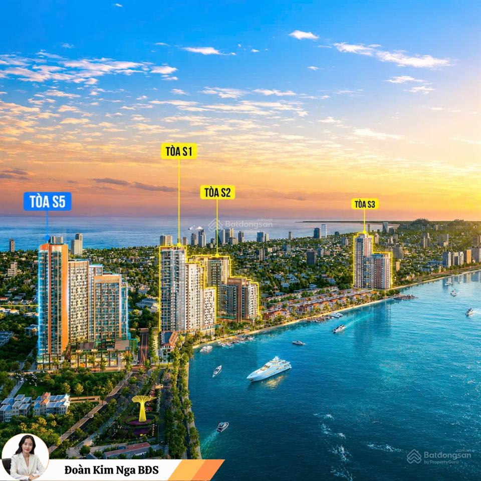 Symphony 5 đà nẵng  căn hộ trực diện sông hàn, vốn từ 2 tỷ giữa trung tâm