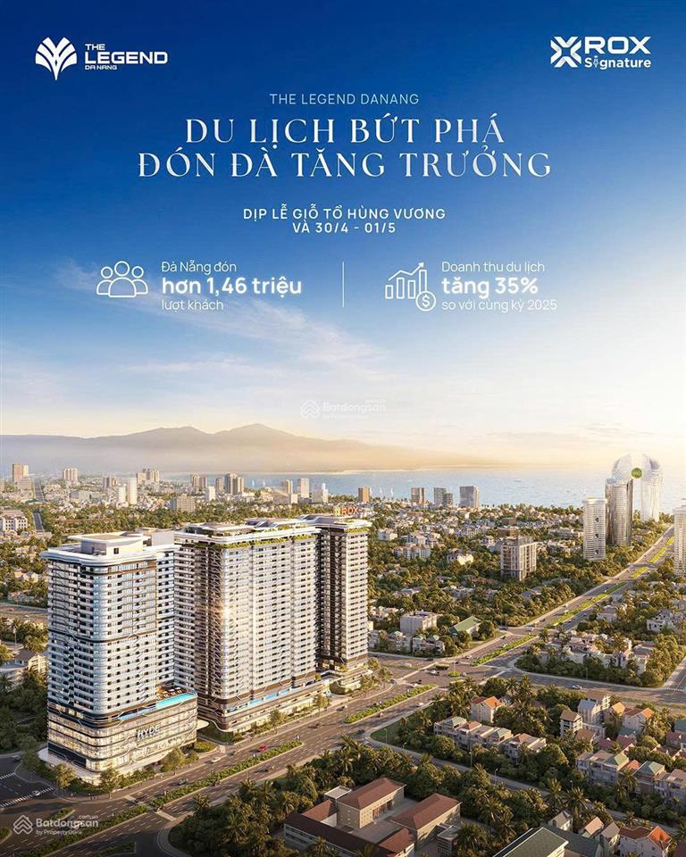 Penthouse tầng cao the legend đà nẵng đáng mua nhất giữa trung tâm sông hàn